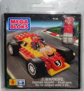 Original packaging for 9132 Race Car