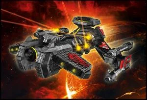 Instruction booklet for 91400 Battlecruiser in Multicolored
