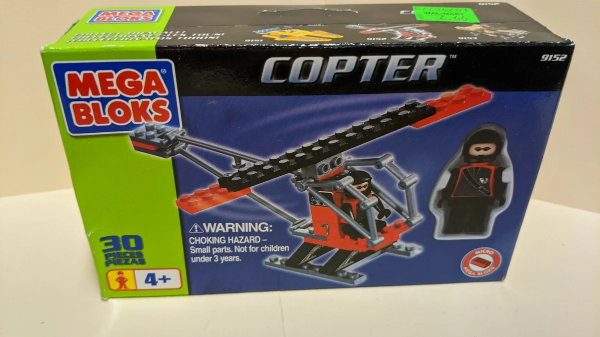 Original packaging for 9152 Copter