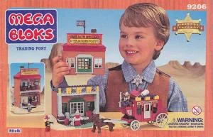 Original packaging for 9206 Trading Post