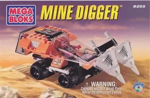 Original packaging for 9255 Mine Digger