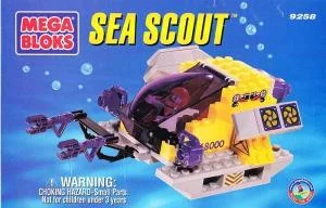 Original packaging for 9258 Sea Scout