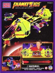 Original packaging for 9301 Repzyllian Battleship
