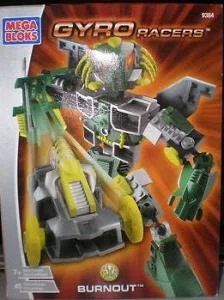 Original packaging for 9384 Burnout