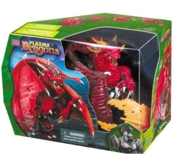 Original packaging for 9407 Balefyre Fire Dragon
