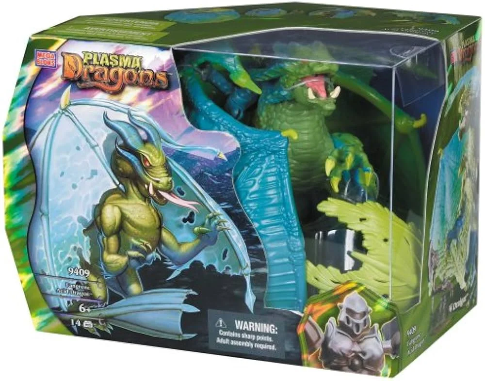 Original packaging for 9409 Fangrene Acid Dragon