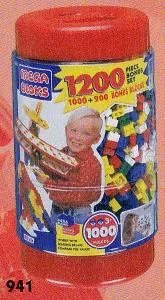 Original packaging for 941 1200 pieces bucket
