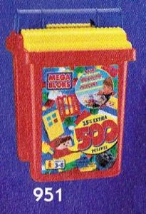 Original packaging for 951-2 500 pcs primary colors bucket