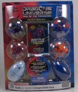 Original packaging for 95109 5 Dragon Battle Pack