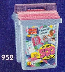 Original packaging for 952-2 500 pcs pastel colors bucket