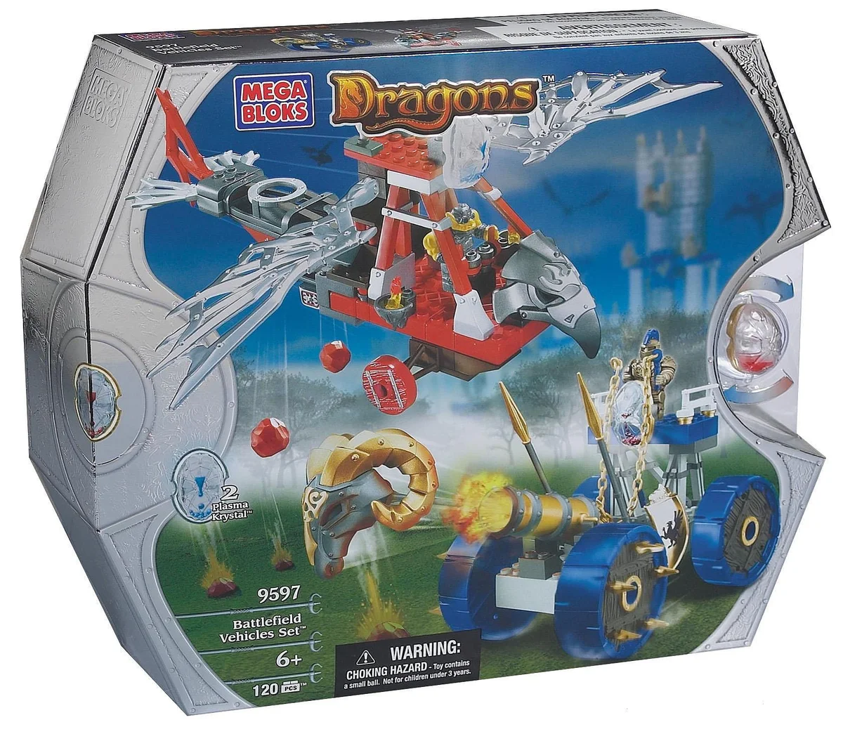 Original packaging for 9597 Battlefield Vehicles Set