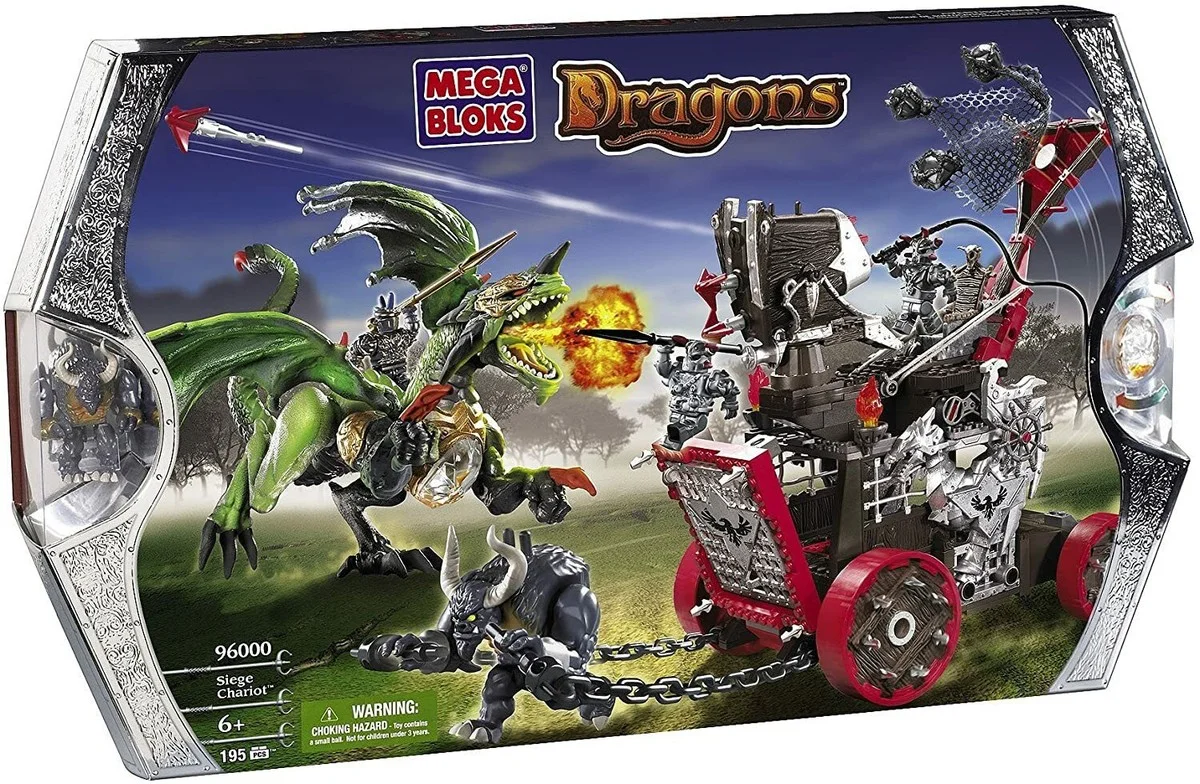 Original packaging for 96000 Siege Chariot