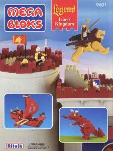 Original packaging for 9601 Lion's Kingdom