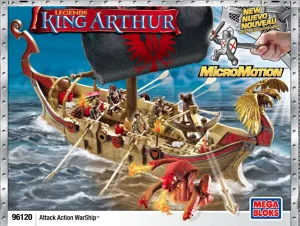Instruction booklet for 96120 Attack Action WarShip