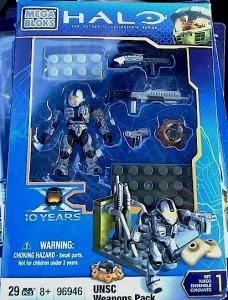 Original packaging for 96946 UNSC Weapon Pack