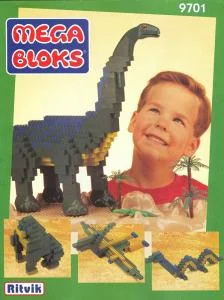 Original packaging for 9701 Brontosaurus