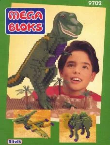 Original packaging for 9702 Tyrannosaurus Rex
