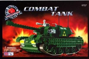 Original packaging for 9707 Combat Tank