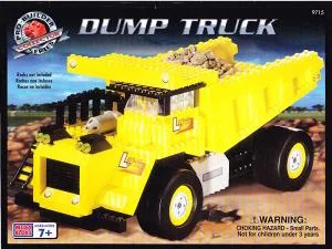 Original packaging for 9715 Dump Truck and Loader