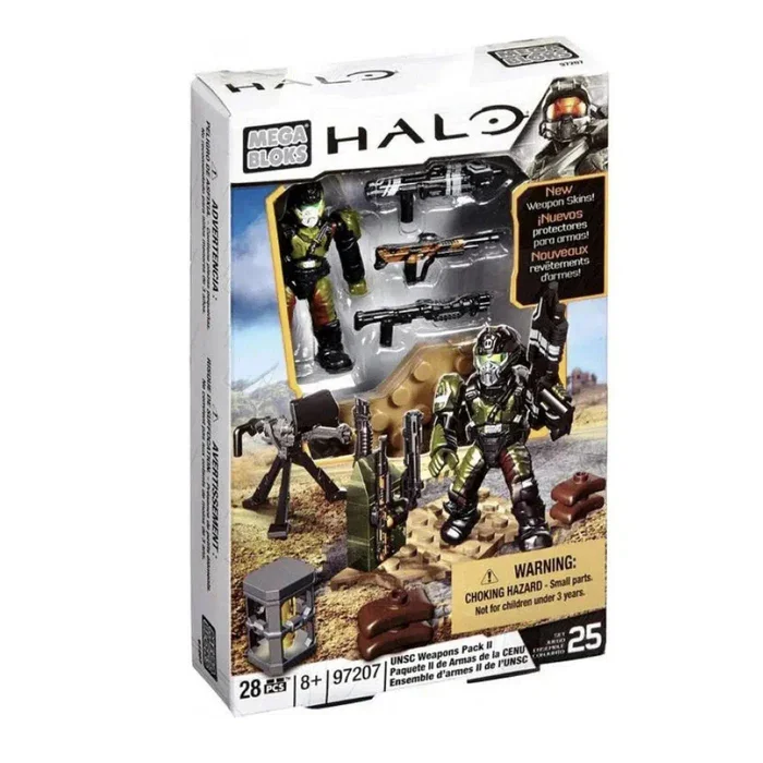 Original packaging for 97207 UNSC Weapon Pack II