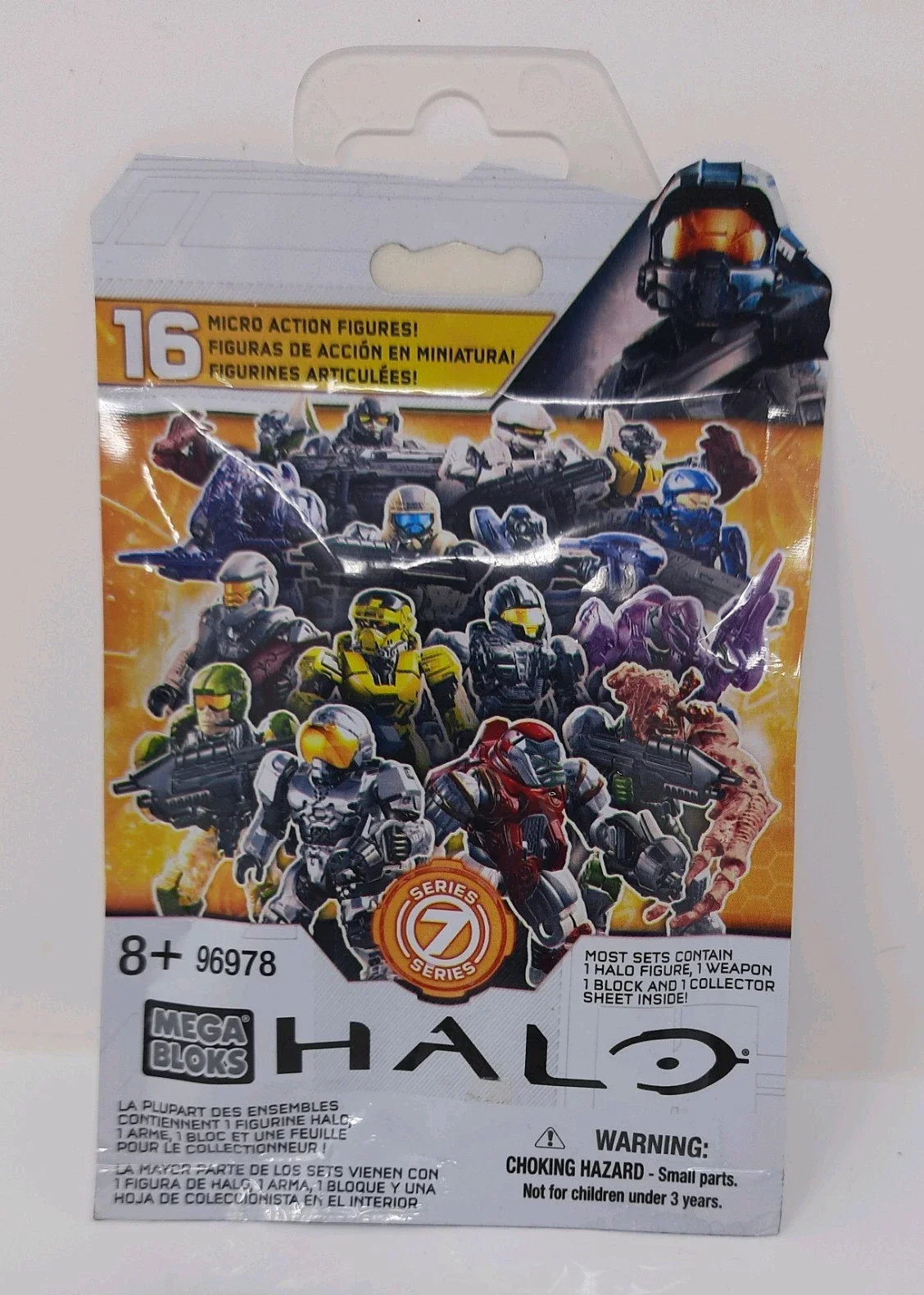 Original packaging for 97235 Halo, Series 7 Blind Pack
