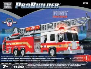 Instruction booklet for 9735, FDNY Firetruck 1 of 2