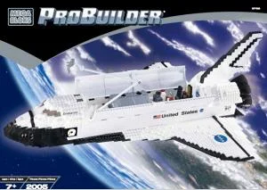 Instruction booklet for 9736 Space Shuttle Endeavor