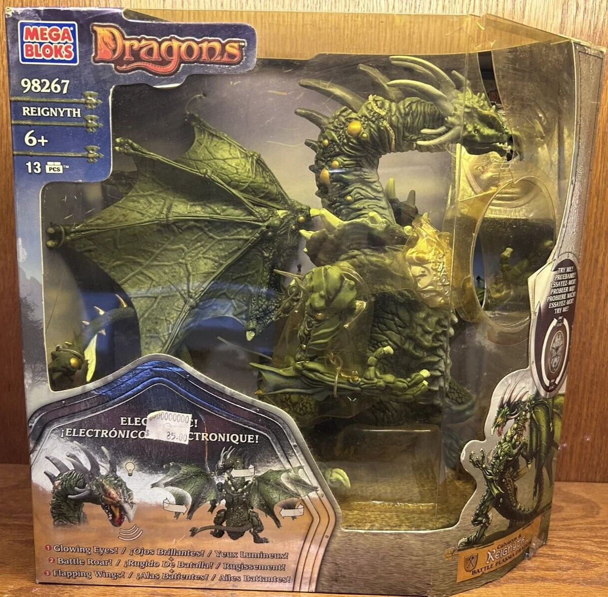 Original packaging for 98267-REI Reignyth Battle Plasma Dragon
