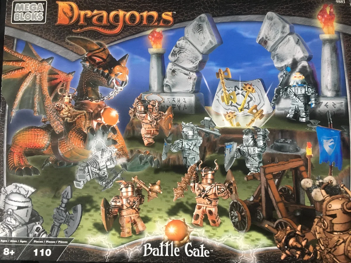 Original packaging for 9881 Battle Gate