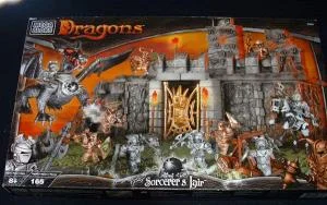 Original packaging for 9886 Sorcerer's Lair
