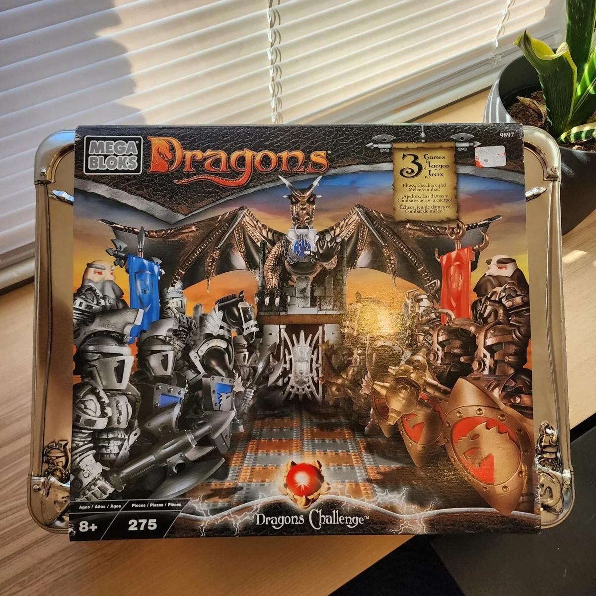 Original packaging for 9897 Dragons Challenge