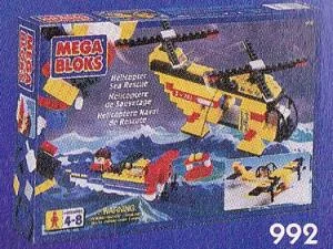 Original packaging for 992 Helicopter Sea Rescue