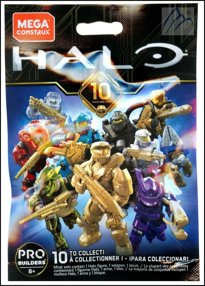 Instruction booklet for GGF84 Halo Spartan Air Assult Mini Action Figure