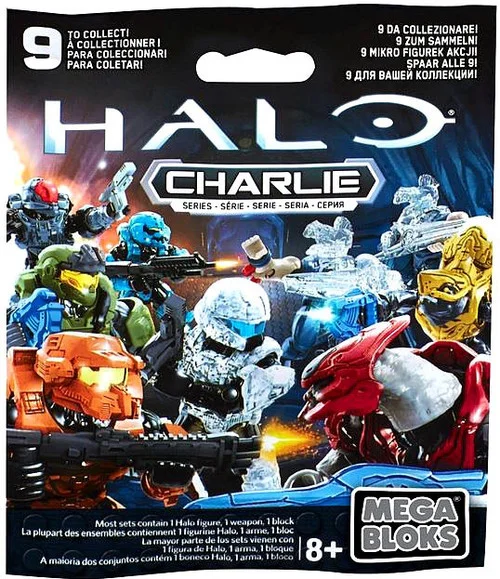 Instruction booklet for AX-CNC84-9LG01 Micro Action Figures, Charlie Series