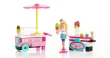 Instruction booklet for DBM33 Barbie Build 'n Style Ice Cream Cart