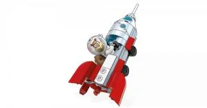 Original packaging for DLB15 Sandy Rocket Racer