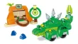 Instruction booklet for FDX32 Dinotrux Garby's Target Smash
