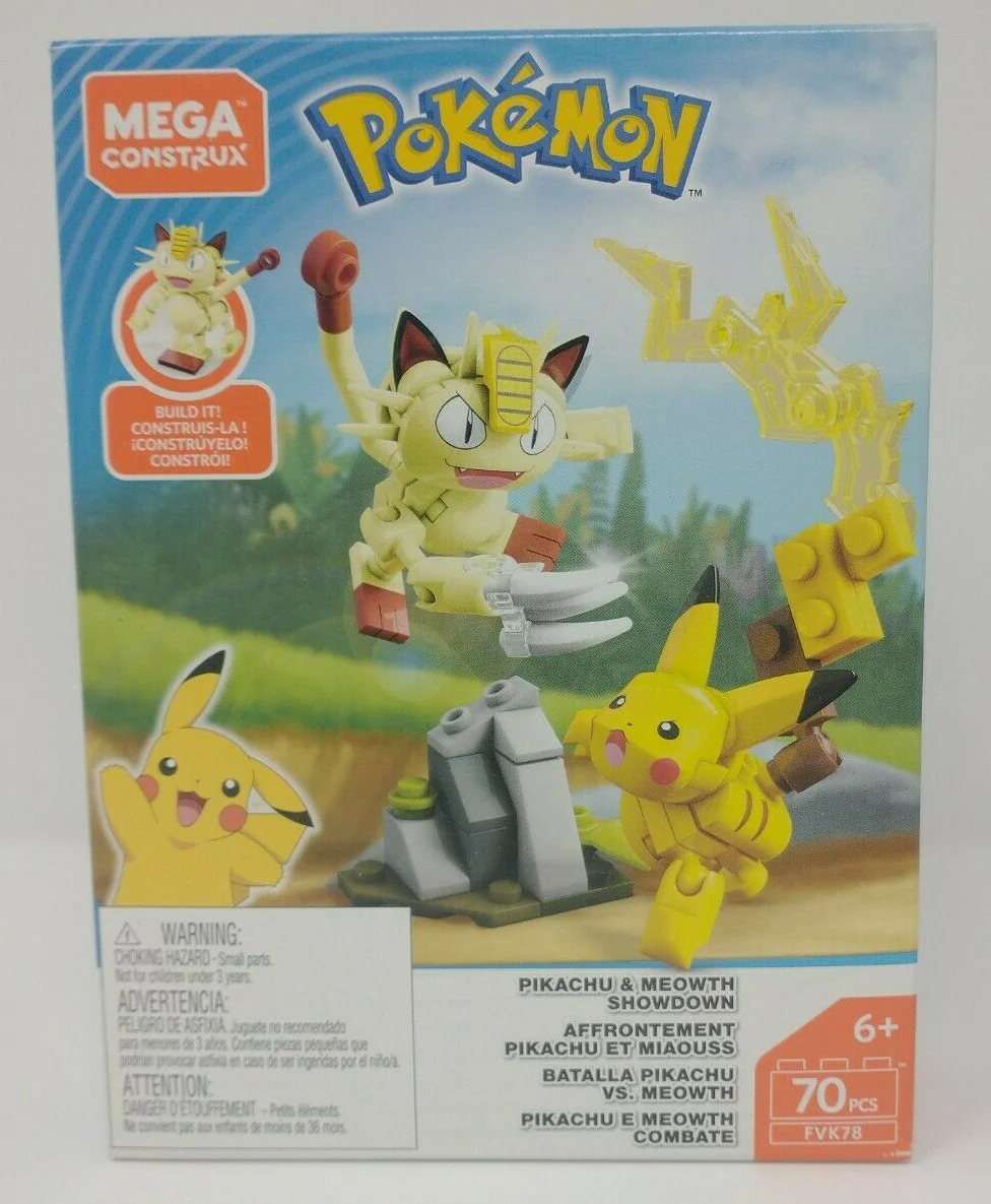Pokemon Pikachu & Meowth Showdown