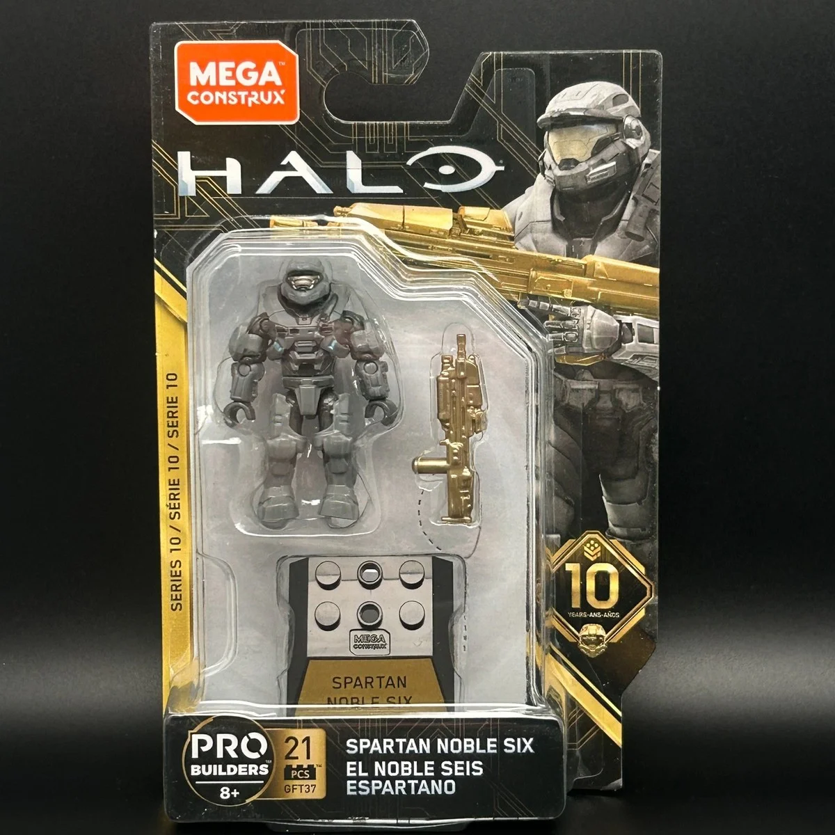 Instruction booklet for GFT37 Halo Spartan Noble Six