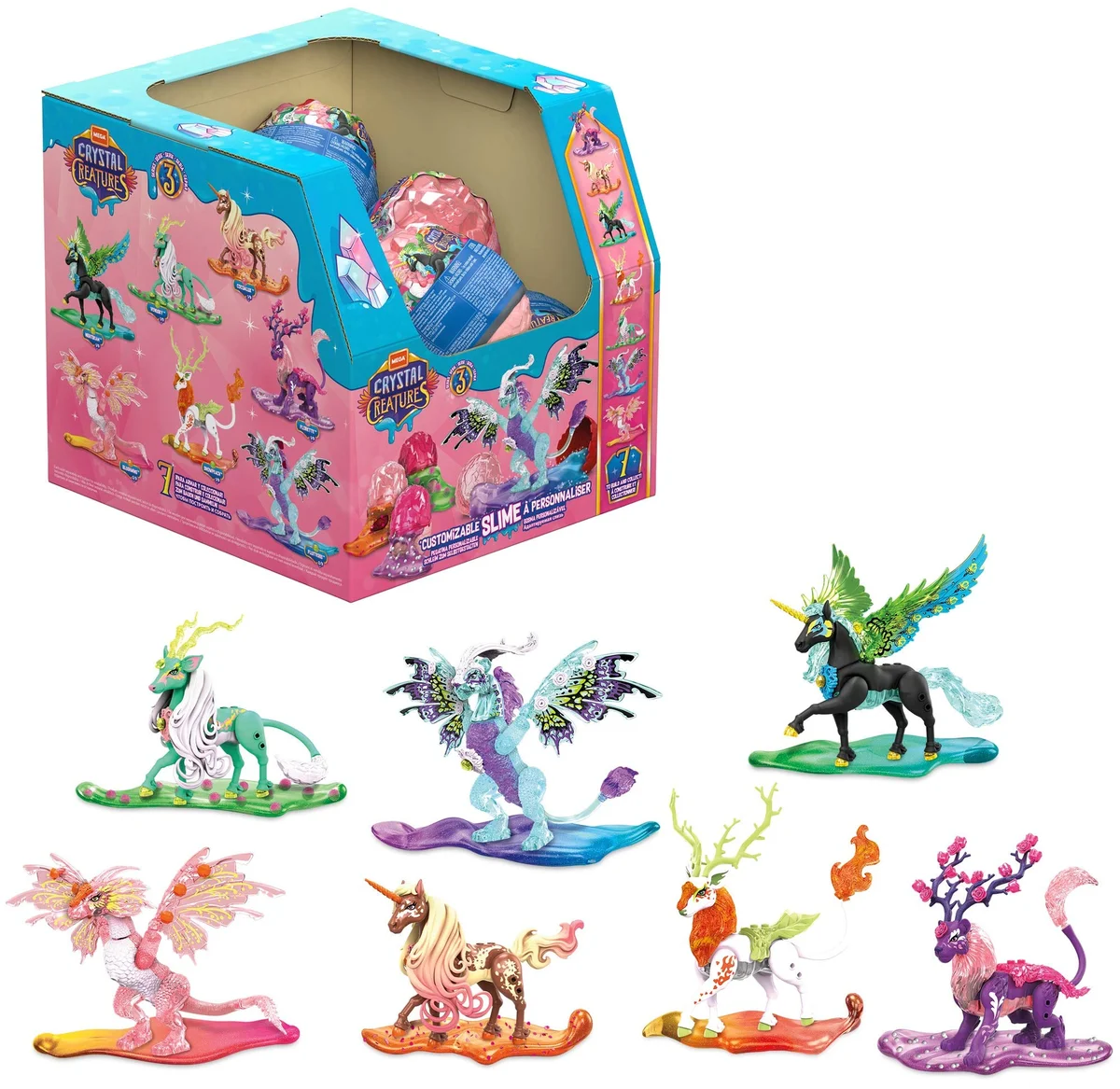 Original packaging for GHW01 Crystal Creature Egg Assortment