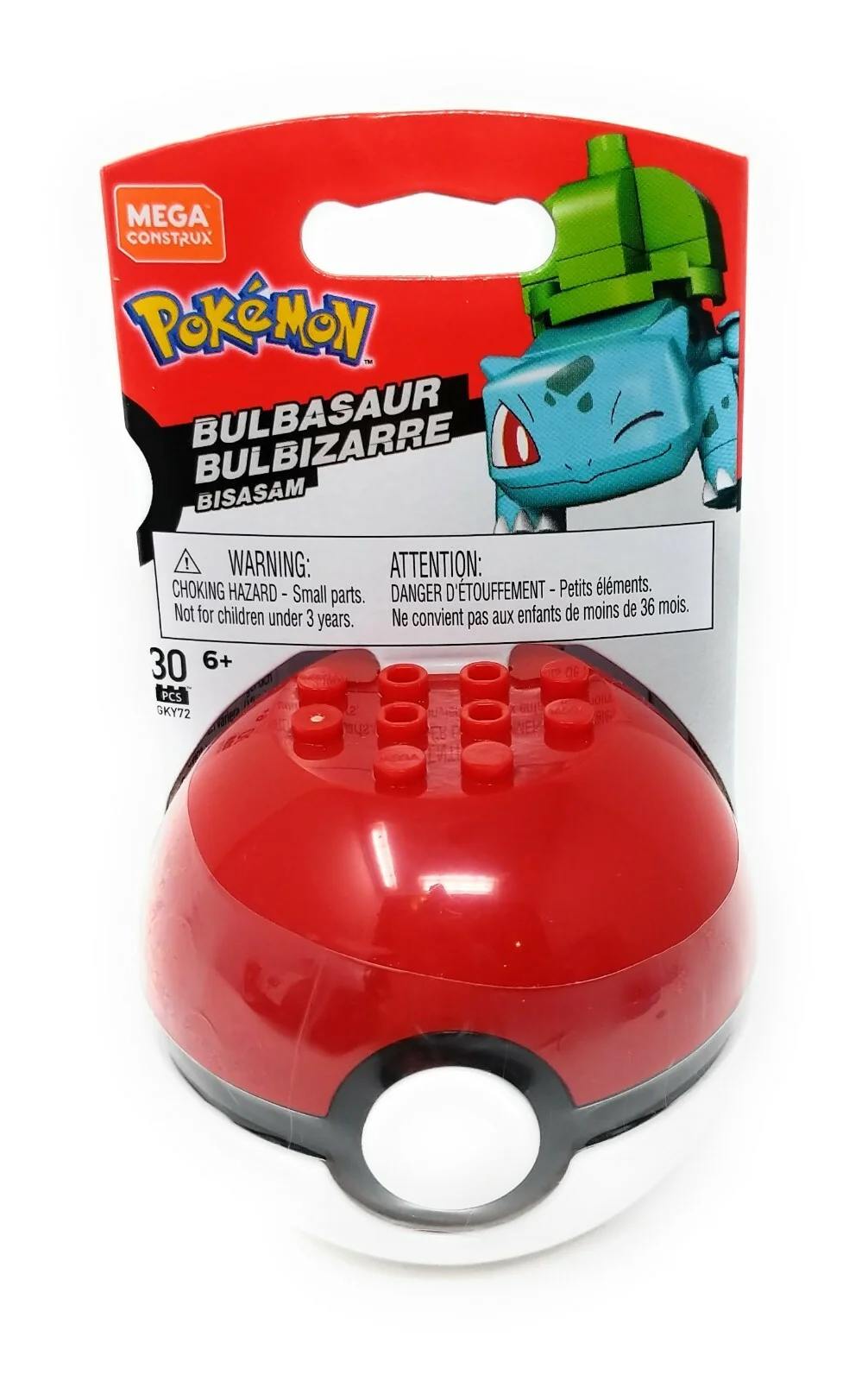 Original packaging for GKY72 Pokémon Bulbasaur