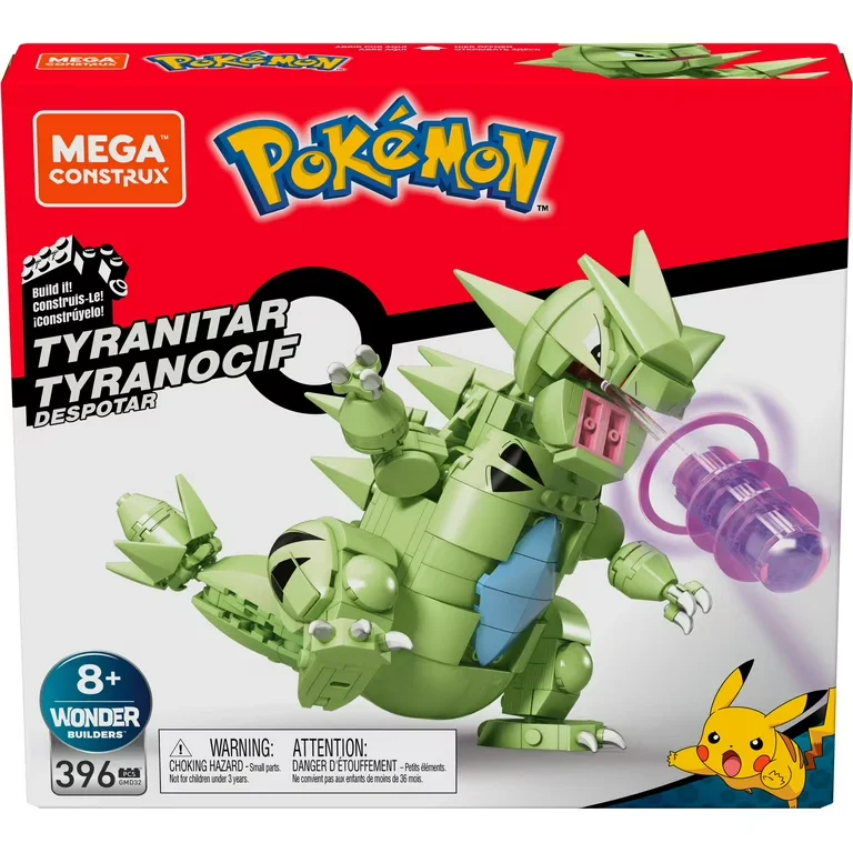 Original packaging for GMD32 Pokémon Tyranitar