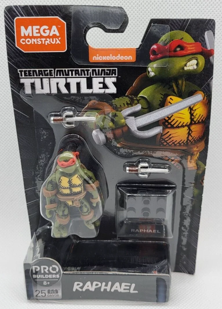 Instruction booklet for GNV38 Heroes Raphael Micro Action Figure