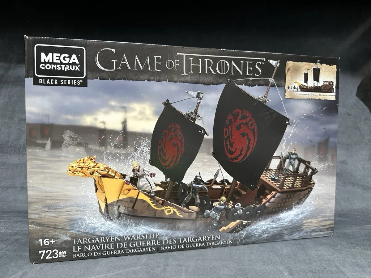 Instruction booklet for GPB29 Game of Thrones Targaryen Warship