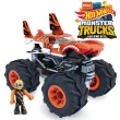 Original packaging for GVM26 Hot Wheels Tiger Shark Monster Truck