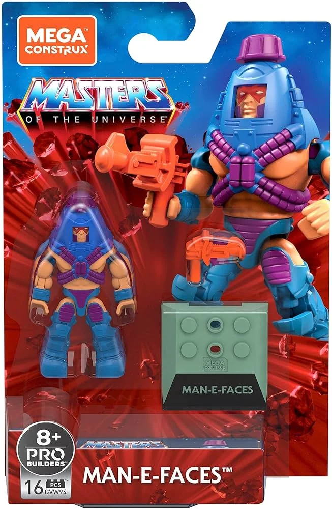 Instruction booklet for GVW94 Heroes Man-E-Faces