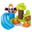Instruction booklet for GWH31 Peek A Blocks Panda Slide
