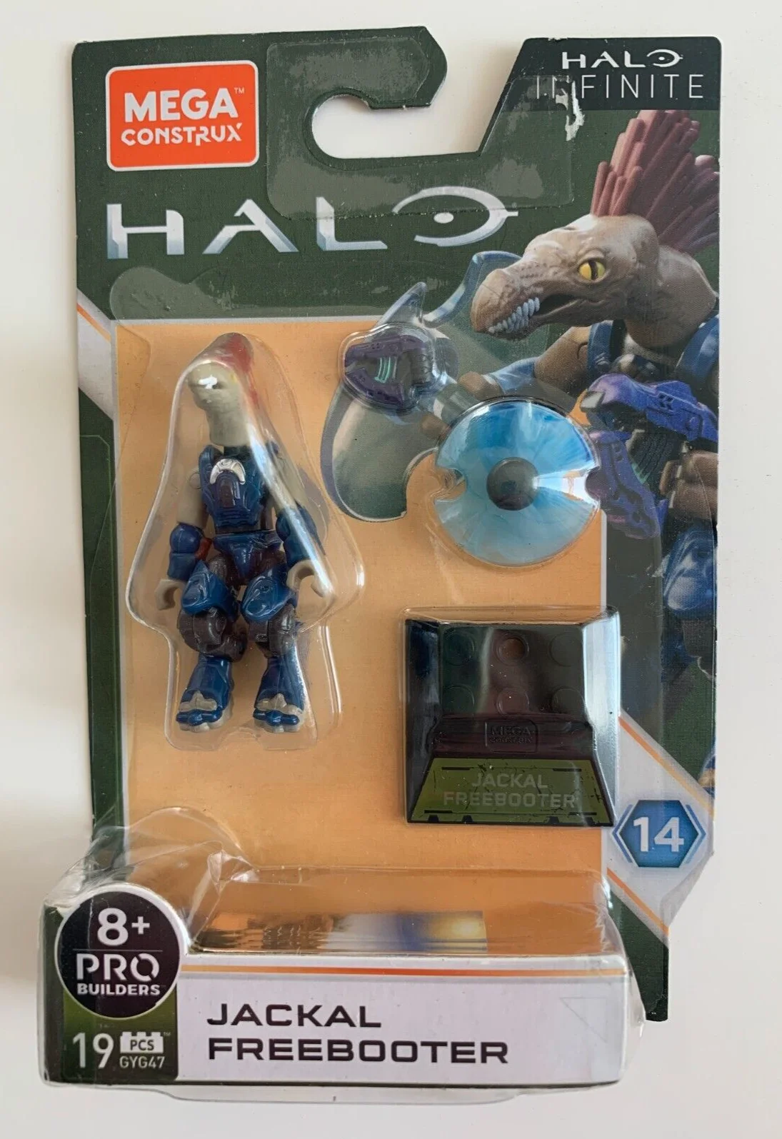 Original packaging for GYG47 Halo Jackal Freebooter
