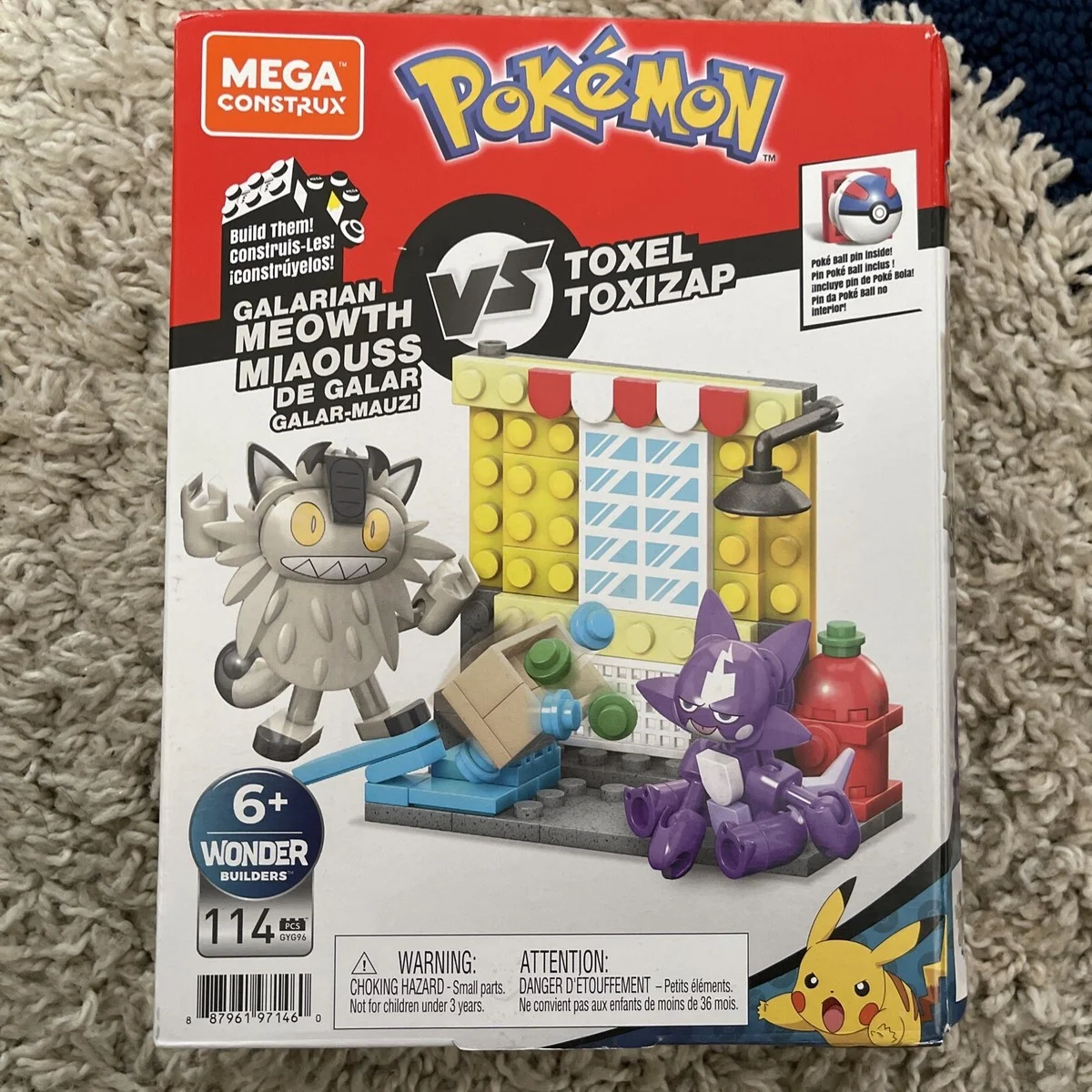 Galarian Meowth vs Toxel