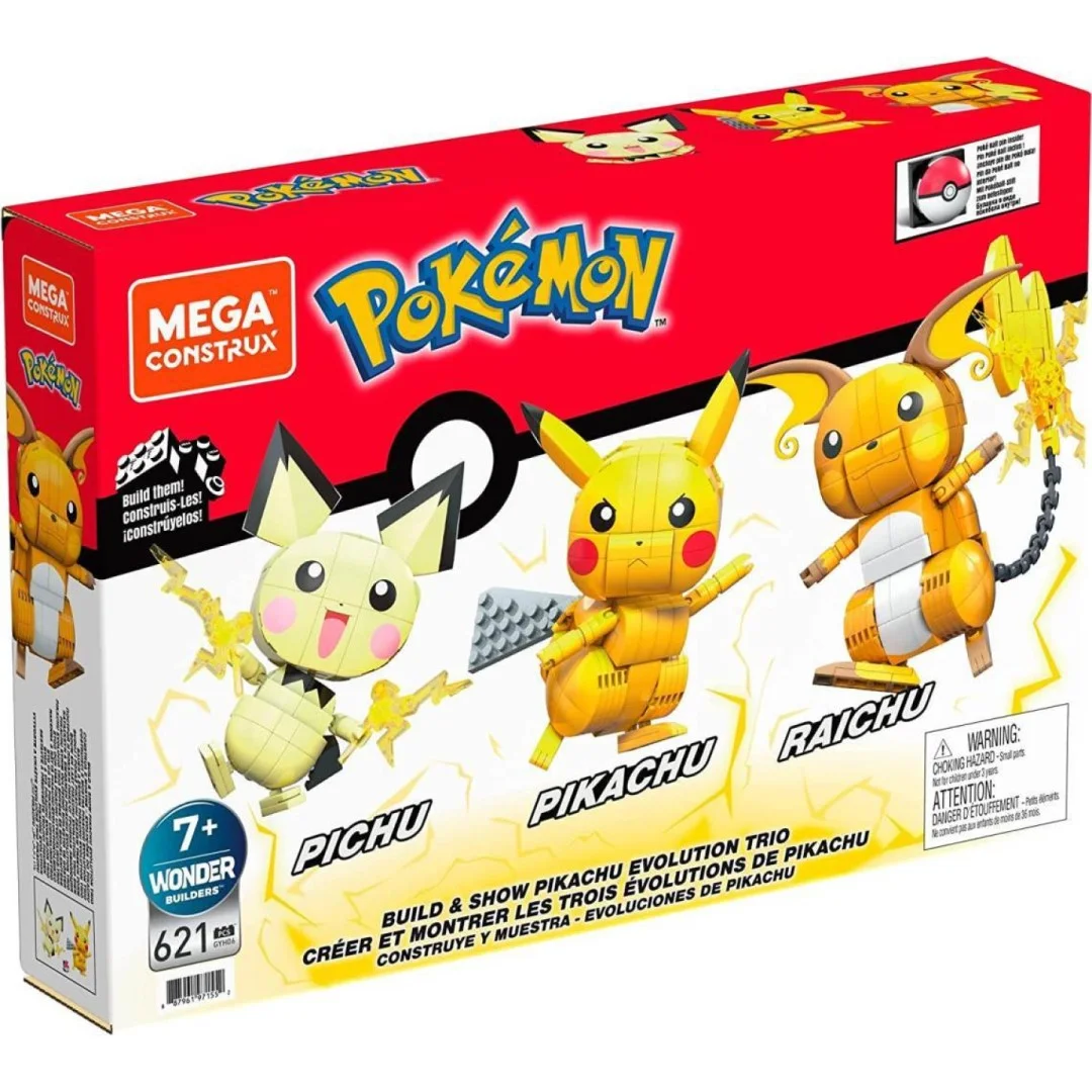 Build and Show, Pikachu Evolution Trio